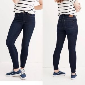 Madewell 9" Mid Rise Skinny jeans
